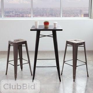 Laurel Foundry Modern Farmhouse Isabel 30 Bar Stool - Black (LRFY4923_20257867)