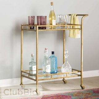 Bungalow Rose Adela Bar Cart (BNGL9362)