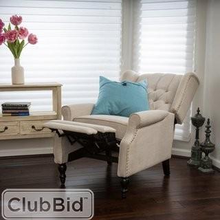 Alcott Hill Henley Manual Recliner - Beige (ACOT5301_21687356)