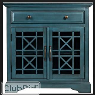 Bungalow Rose Tavera 1 Drawer 2 Door Accent Cabinet - Green (BNRS151820297466)