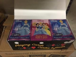 Box of Disney Princess Playing Cards