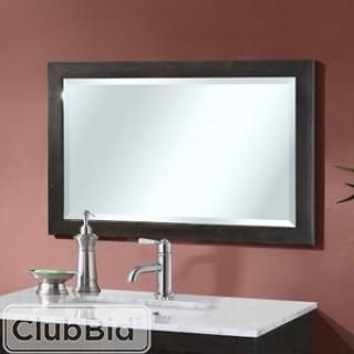 Zipcode Design Lehigh Wood Frame Beveled Edged Wall Mirror (ZPCD1222_21304385)