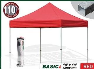 Eurmax Commercial 10 Ft. W x 10 Ft. D Canopy - Black (EURX1011_20777434)