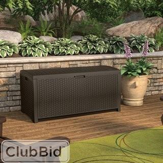 Suncast 99 Gallon Resin Deck Box (XA1680)