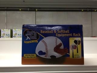 Baseball Equipment Rack