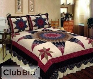 Elegant Decor Prairie Star Quilt - Super King (ELED1198_21042140)