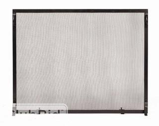 Minuteman International Colonial Wrought Iron Fireplace Screen- Black (XMM1158_4627796)