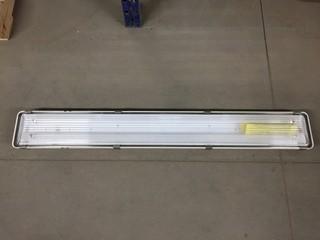 Lot of (9) The Light Edge, Inc. Monsoon Series Fluorescent Luminaire 105V-305V Suitable For Wet Locations