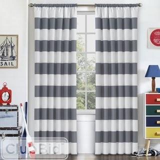 Viv + Rae Jameson Curtain Striped Blackout Thermal Single Panel (VVRO6709_20280847_20280852)