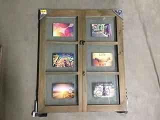 Window Floating Picture Frame 29 1/2"x 24 1/2"