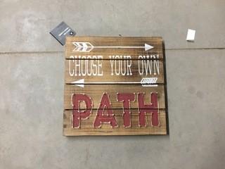 Light up Sign 15"x 15"