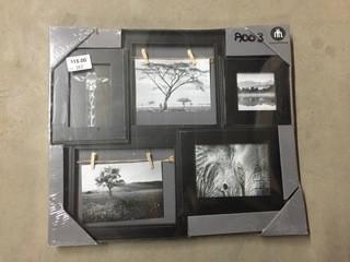 Lot of (2) Collage Frame with Clips