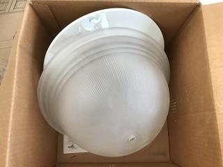 Lot of (5) Cooper Lighting Interior Dome Light Fixtures.