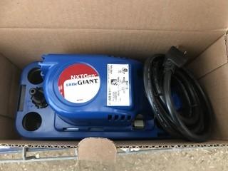 Lot of (5) New Little Giant Model VCMX-20UL Air Conditioner Condensate Pumps c/w (5) Condensate Overflow Safety Switches.