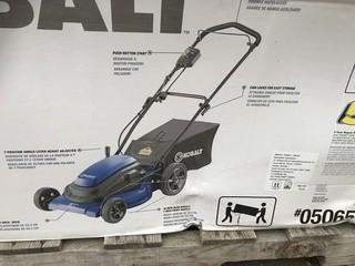 Kobalt 21" Corded Electric Lawn Mower.