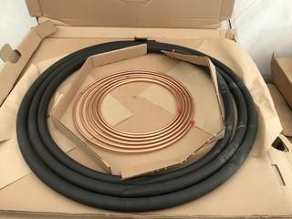 Kamco EZ-Roll 3/8" X 3/4" X 3/8" X 25'  Copper Tubing.