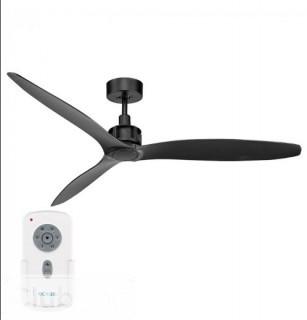 Lucci Air 52 Viceroy 3 Blade Ceiling Fan with Remote - Blk (LCAR1014_20801617)