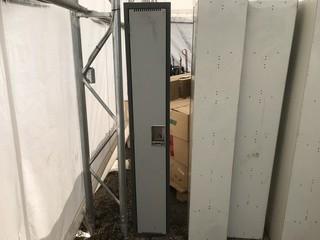 Lot of (2) Full Length Metal Lockers 12"x72".