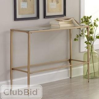 Birch Lane Nash Console Table - Gold & Glass(BL11882)