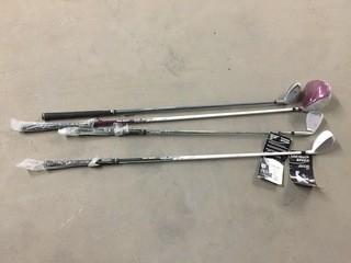 Lot of (4) Left Handed Golf Clubs