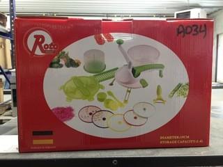 Lot of (2) Roto Chef Food Prep System