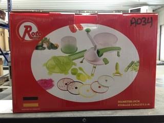 Lot of (2) Roto Chef Food Prep System