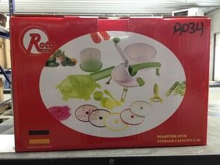 Lot of (2) Roto Chef Food Prep System
