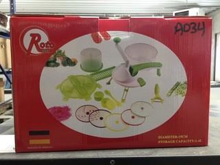 Lot of (2) Roto Chef Food Prep System