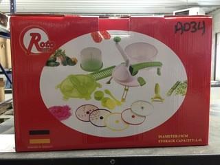 Lot of (2) Roto Chef Food Prep System