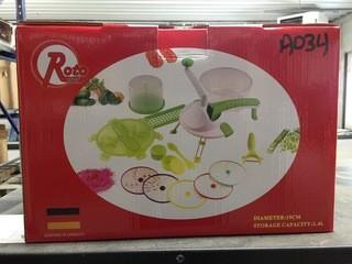 Lot of (2) Roto Chef Food Prep System