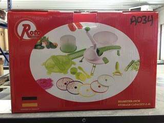 Lot of (2) Roto Chef Food Prep System