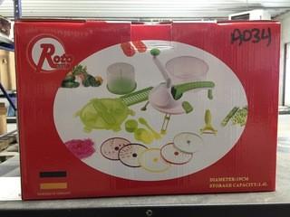 Lot of (2) Roto Chef Food Prep System