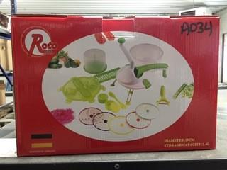 Lot of (2) Roto Chef Food Prep System