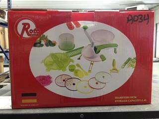 Lot of (2) Roto Chef Food Prep System