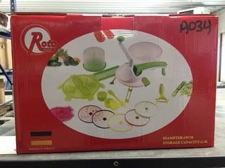 Lot of (2) Roto Chef Food Prep System