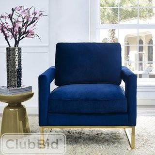 Willa Arlo Interiors Aloisio Armchair  - Navy(WLAO1959_22858717)